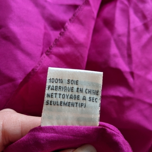 𝅺anthropologie fleur wood silk ruffled maxi dress - Picture 9 of 14